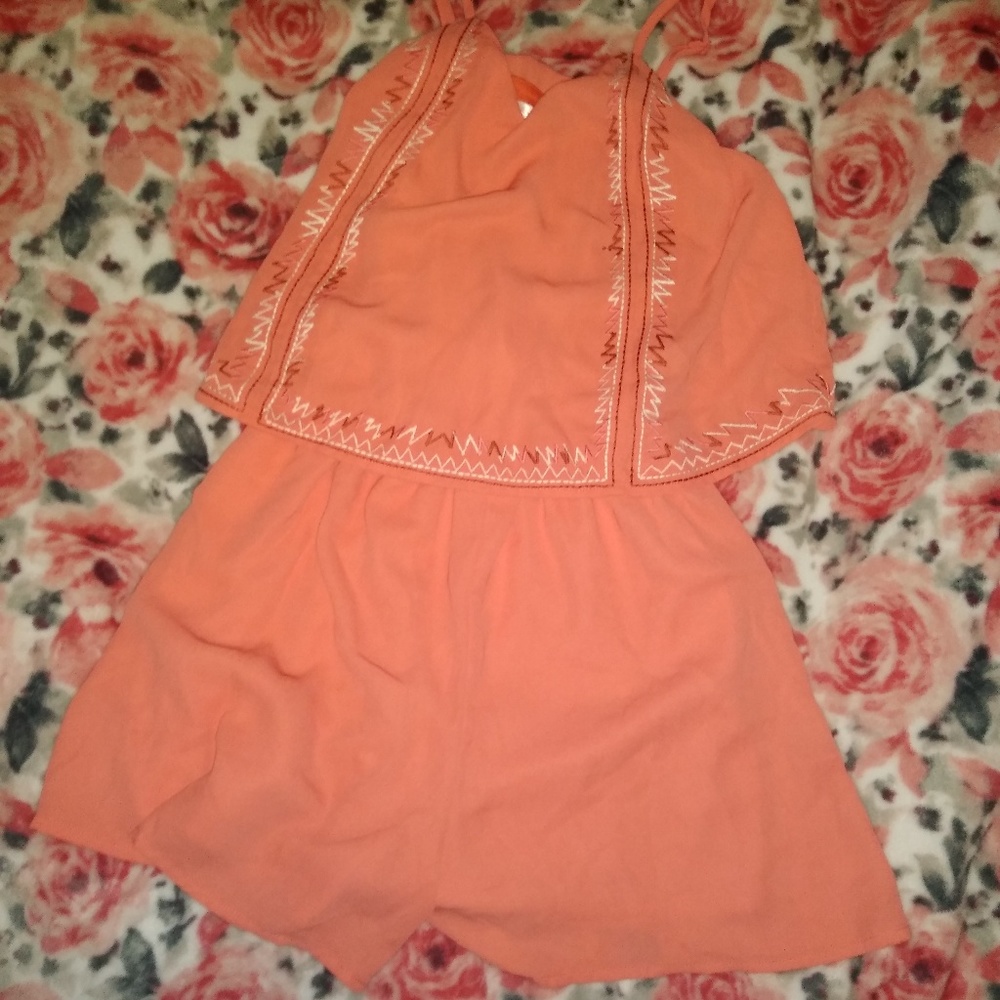 2 Walmart brand rompers